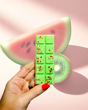 Load image into Gallery viewer, Watermelon Slice & Kiwi Snapbar