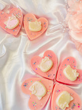 Load image into Gallery viewer, Pink Lychee Milkshake 'Heart Slab'