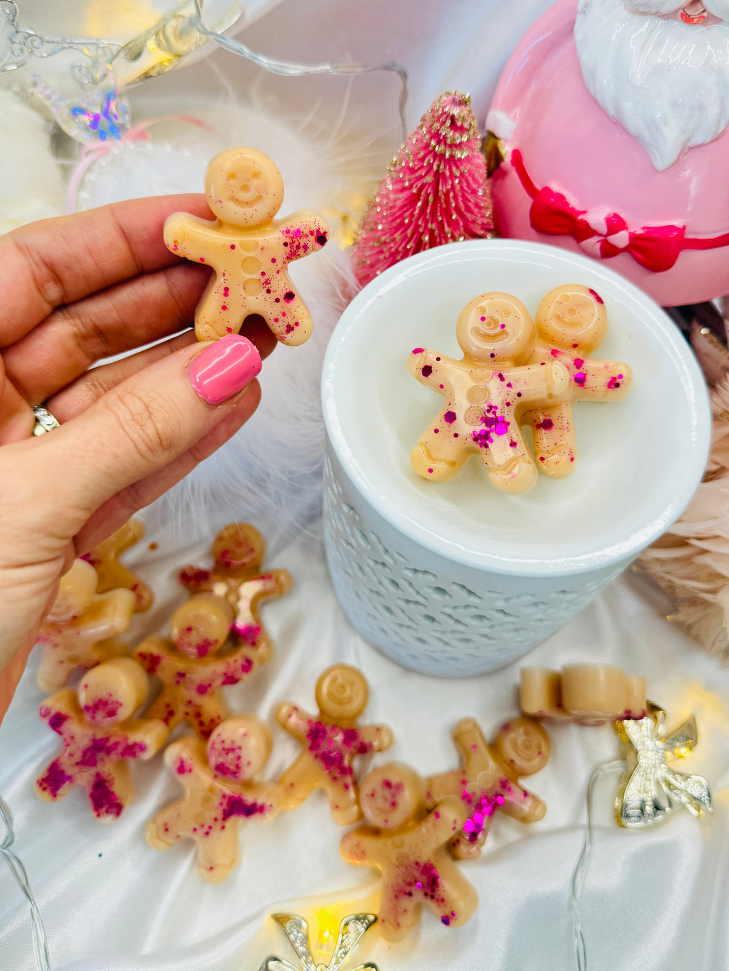 Spun Sugar Flurries 'Gingerbread Men'
