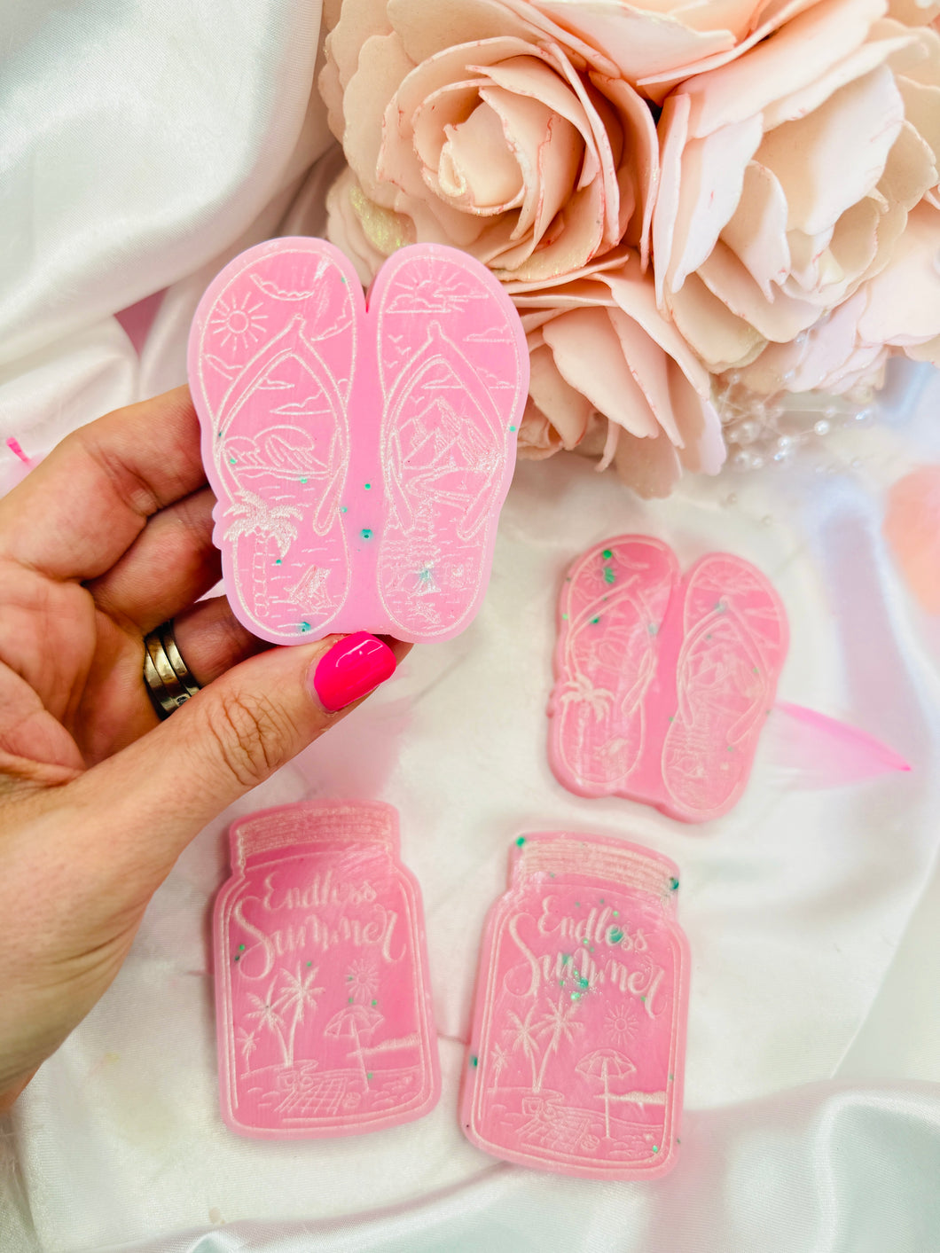Strawberry & Kiwi 'Flip Flops & Summer Jars'