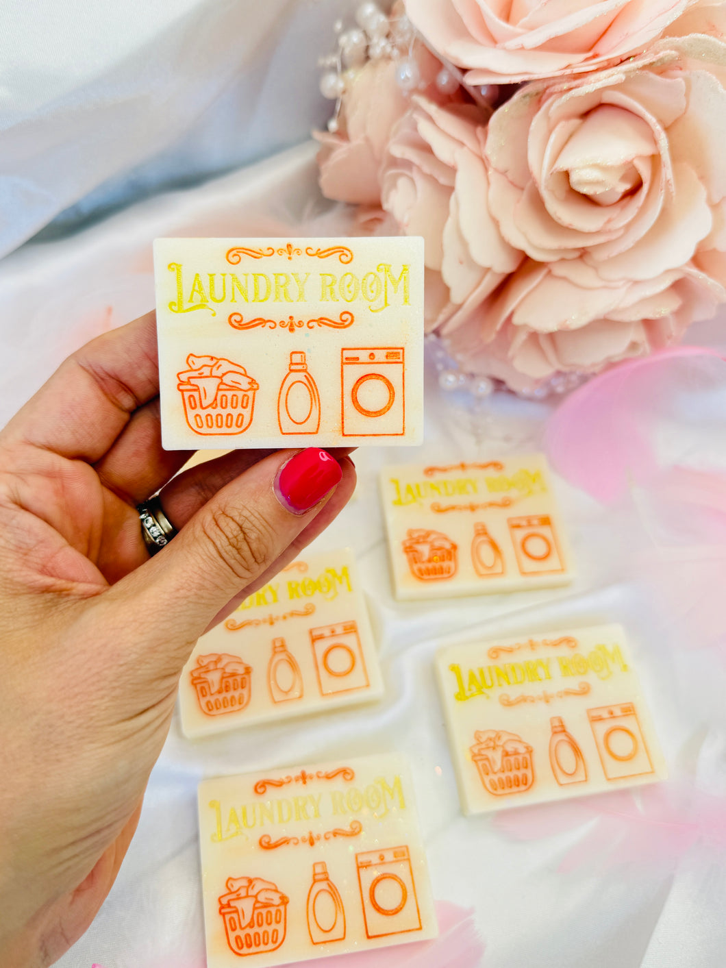Fresh Citrus Linen 'Laundry Slab'