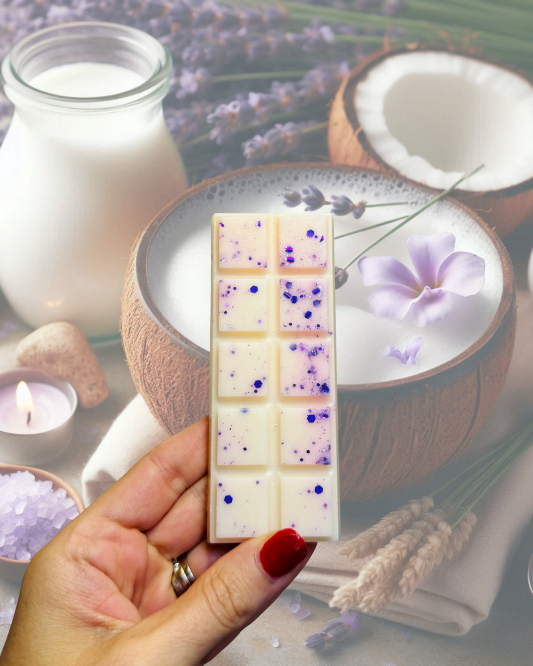 Coconut Milk & Lavender Snapbar