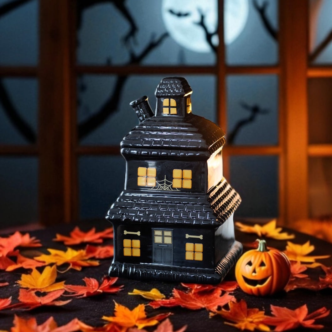 Black Haunted House Burner