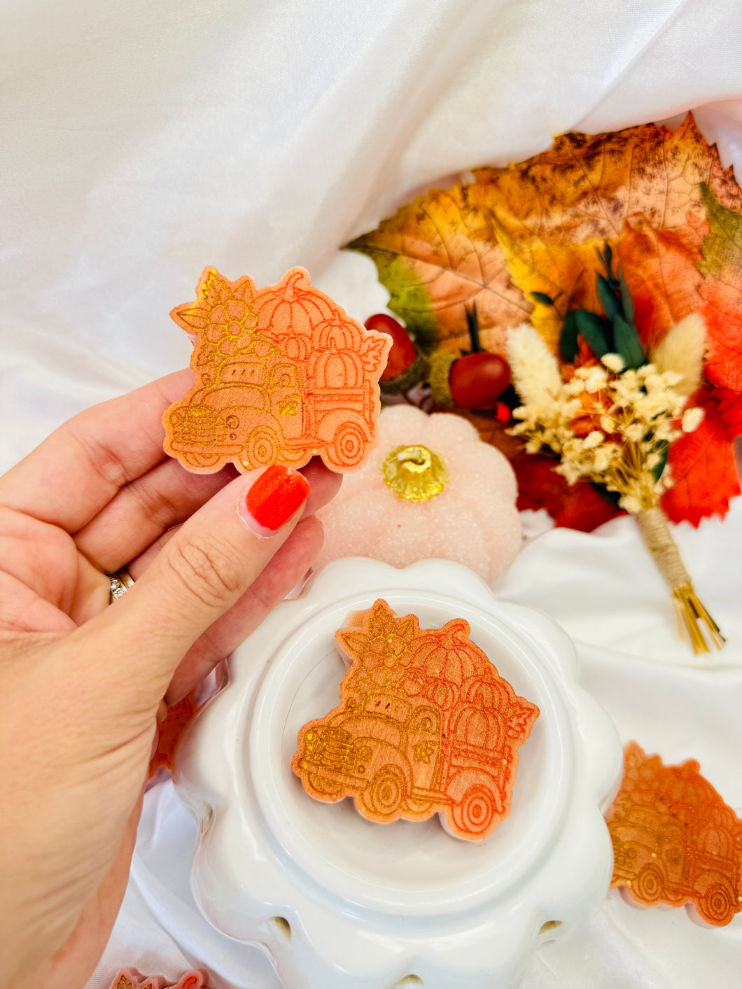 Egyptian Amber 'Pumpkin Truck'