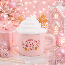 Load image into Gallery viewer, Pink Gingerbread Latte Burner

