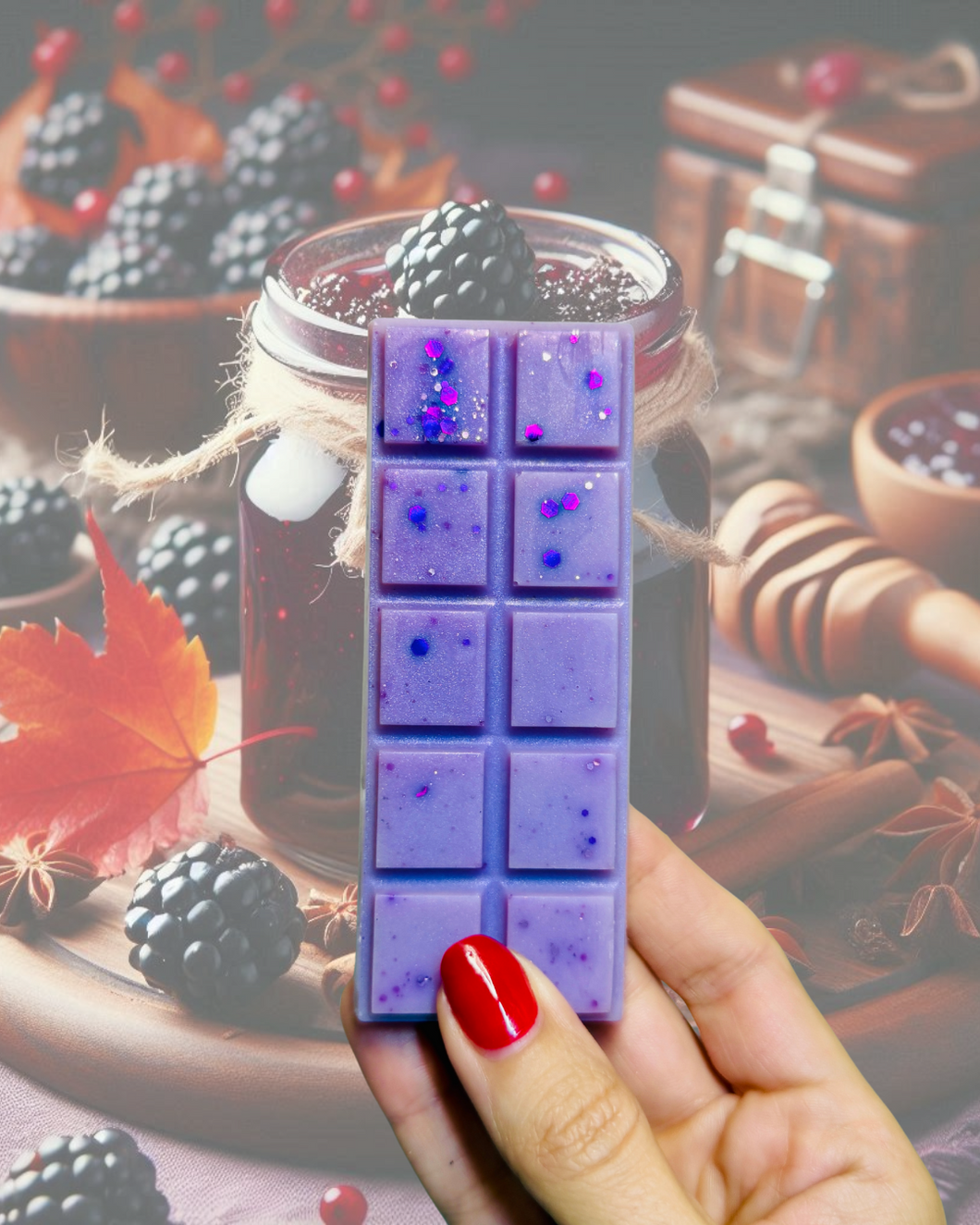 Spiced Blackberry Jam Snapbar