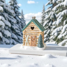Load image into Gallery viewer, Winter Ski Chalet Burner
