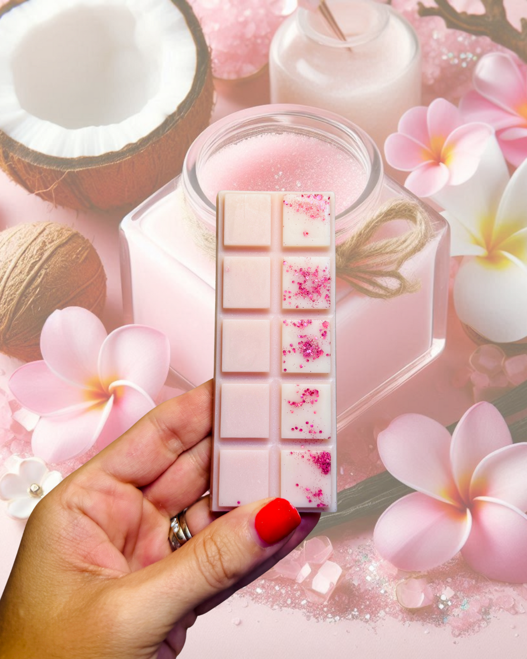 Pink Vanilla & Coco Blossom Snapbar
