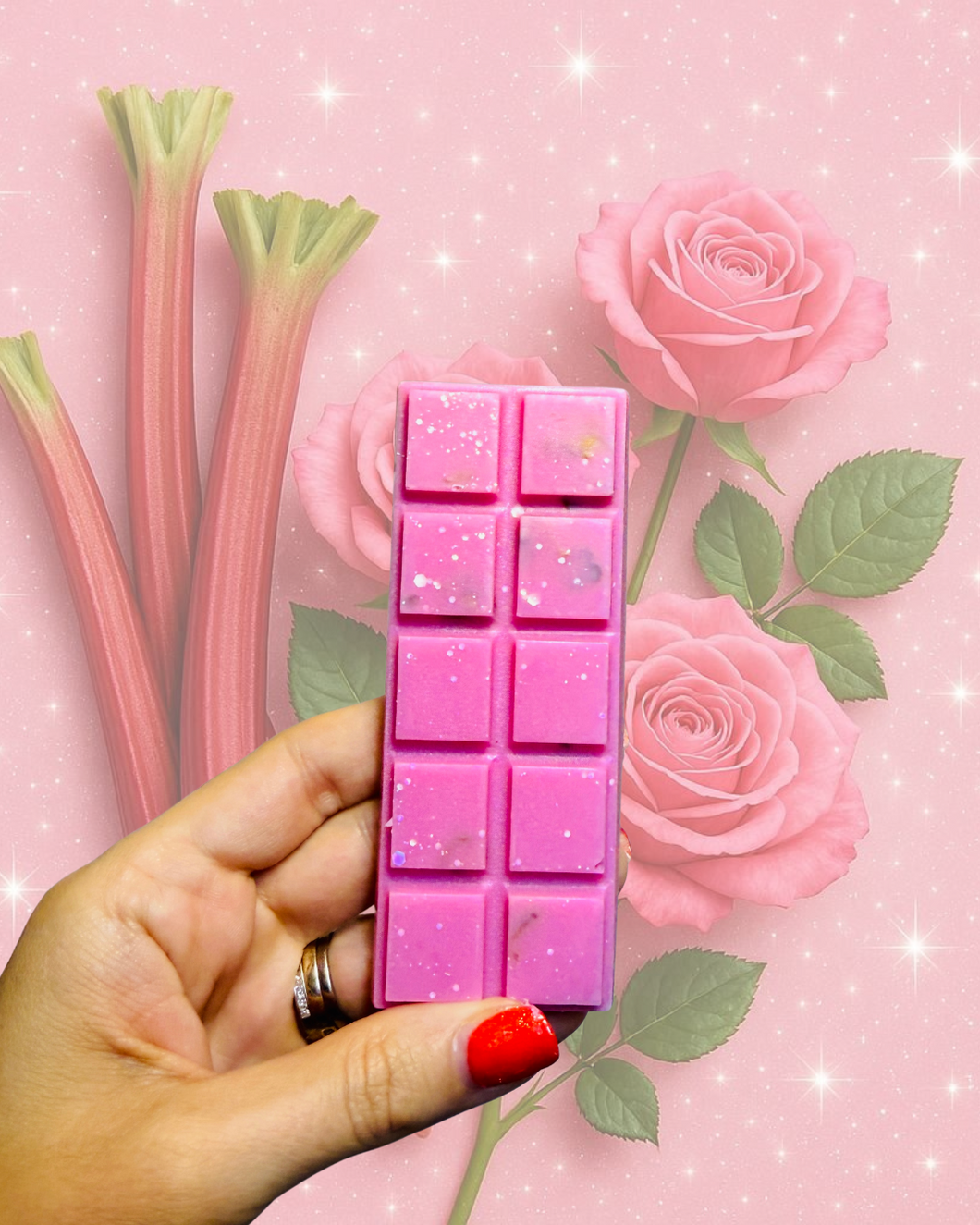 Rhubarb & Rose Snapbar